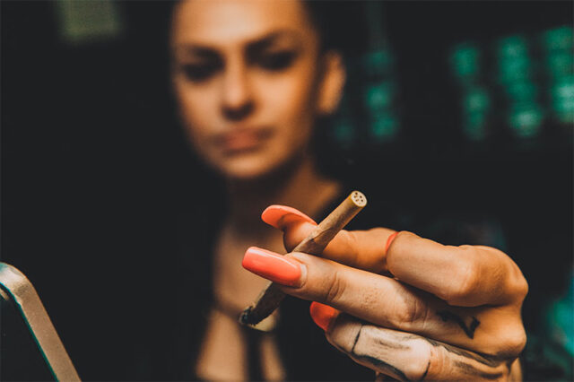 Coffeeshop smoking