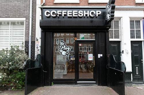 coffeeshop in Amsterdam